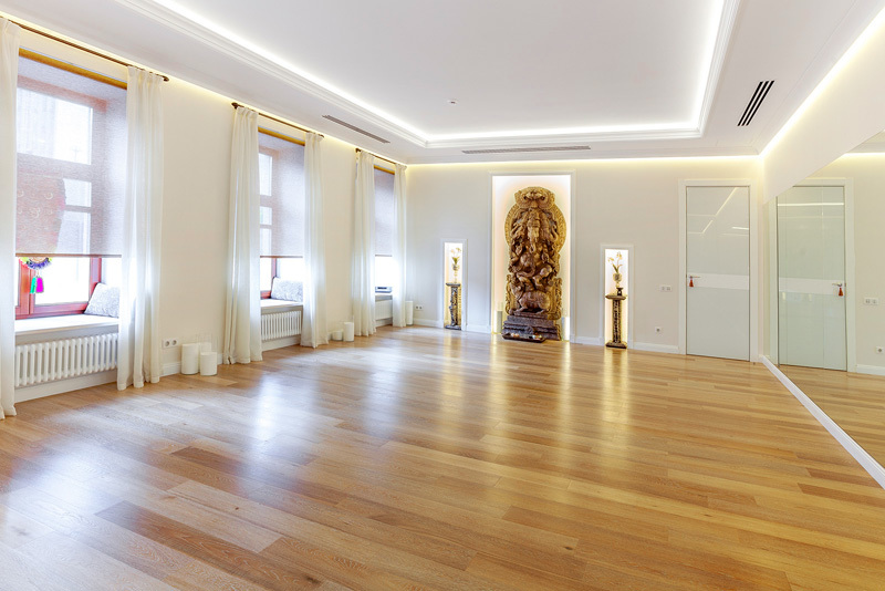 Зал 50 квадратных метров